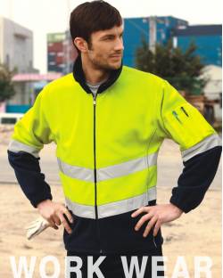 Hi Vis Taped Polar Fleece Jacket